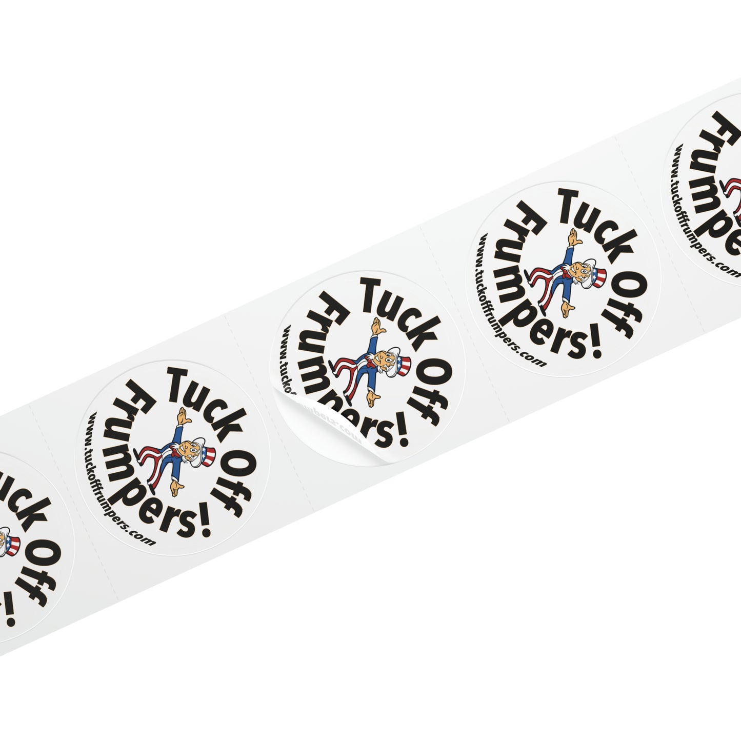 Round Sticker Label Rolls